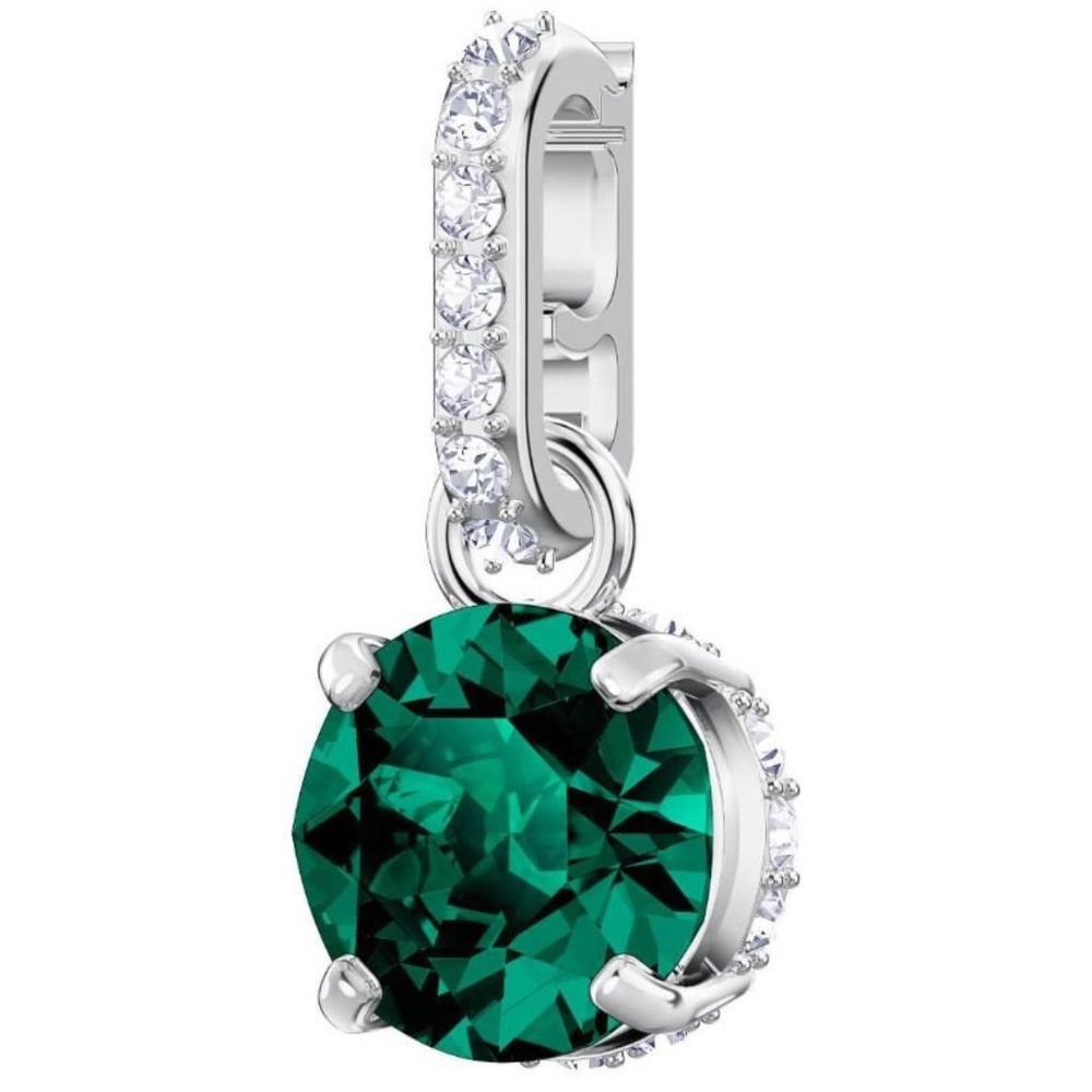 Swarovski Remix Birthstone Charm-May, Emerald/Green Crystal